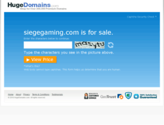 siegegaming.com screenshot