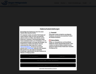 siegen-wittgenstein.de screenshot