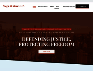 siegleandsims.com screenshot