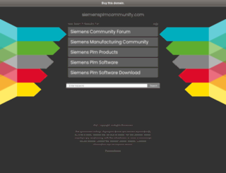 siemensplmcommunity.com screenshot