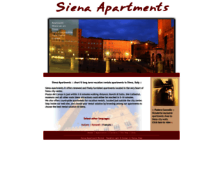siena-apartments.it screenshot