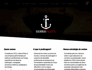 sierrapilots.com.br screenshot