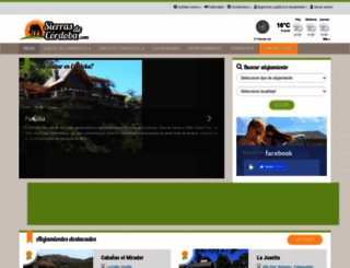 sierrasdecordoba.com screenshot