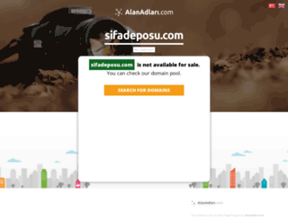 sifadeposu.com screenshot