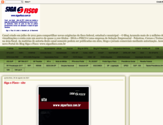 sigaofisco.blogspot.com.br screenshot