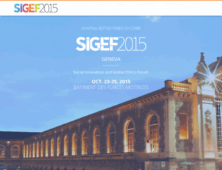 sigef2015.com screenshot