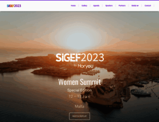 sigef2019.com screenshot