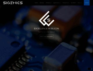 sigenics.com screenshot