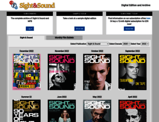 sightandsounddigital.bfi.org.uk screenshot