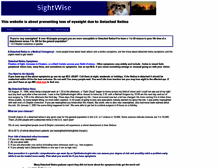 sightwise.org screenshot