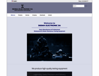 sigma-electronic.com screenshot