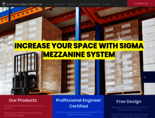 sigma-mezzanine.com.sg screenshot