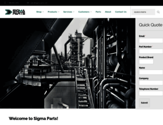 sigma-parts.com screenshot