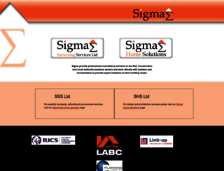 sigma-surveying.co.uk screenshot