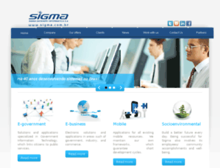 sigma.com.br screenshot