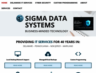 sigmadatainc.com screenshot