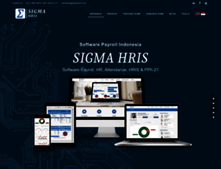 sigmahris.com screenshot