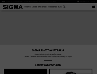 sigmaphoto.com.au screenshot