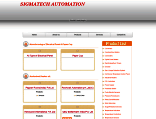 sigmatechautomation.com screenshot