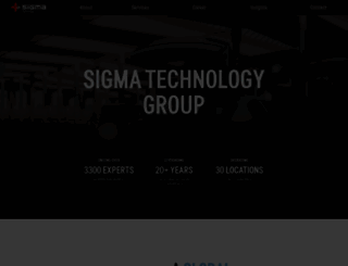 sigmatechnology.se screenshot