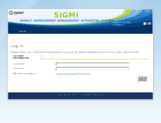 sigmi.indesitcompany.com screenshot