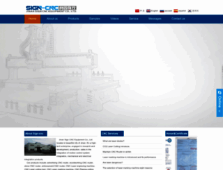sign-cnc.com screenshot