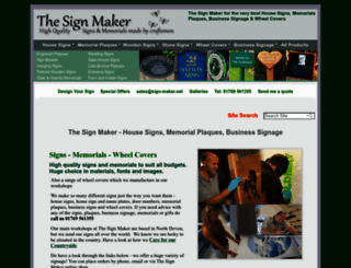 sign-maker.net screenshot