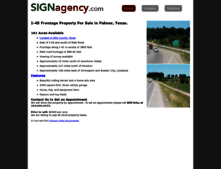 signagency.com screenshot