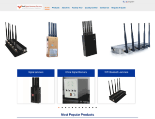 signal-jammer-factory.com screenshot