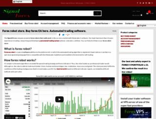 signal2forex.com screenshot