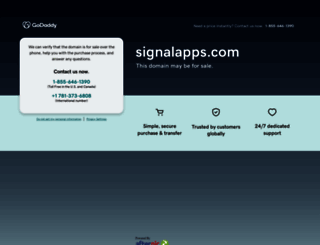 signalapps.com screenshot