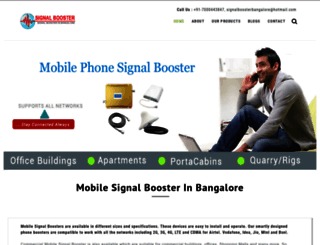 signalboosterbangalore.in screenshot