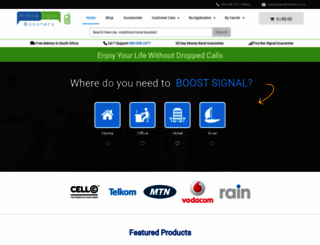 signalboosters.co.za screenshot