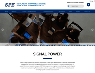 signalpower.co screenshot