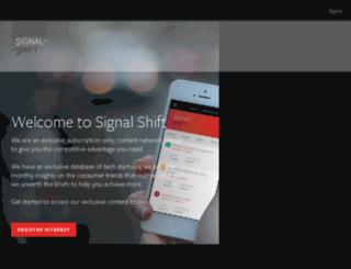 signalshift.com screenshot
