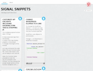 signalsnippets.com screenshot