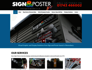 signandposter.co.uk screenshot