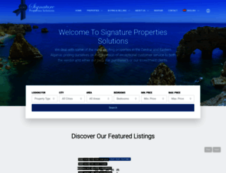 signature-properties-solutions.com screenshot