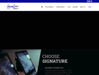 signatureclosers.com screenshot