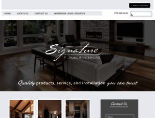 signaturefloorstx.com screenshot