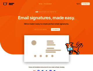 signaturehound.com screenshot