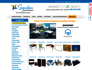 signatureproducts.com screenshot