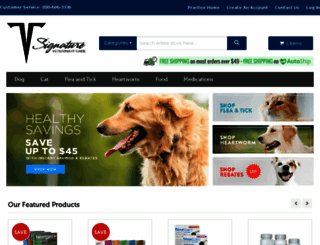 signaturevetcare.vetsfirstchoice.com screenshot