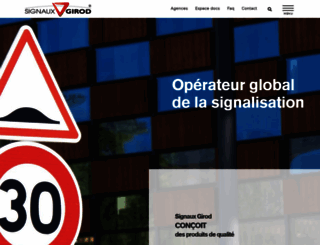 signaux-girod.com screenshot