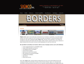 signco-inc.com screenshot