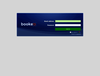 signin.bookeo.com screenshot