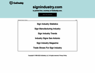 signindustry.com screenshot