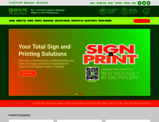 signmakerphilippines.com screenshot