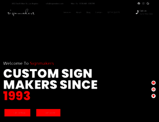 signmakers.com screenshot