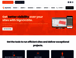 signonsite.com screenshot